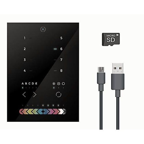 Pantalla de Control Inteligente al Tacto DMX
