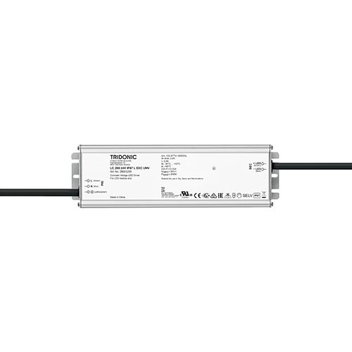 Driver LC 200W 24V IP67 L EXC UNV